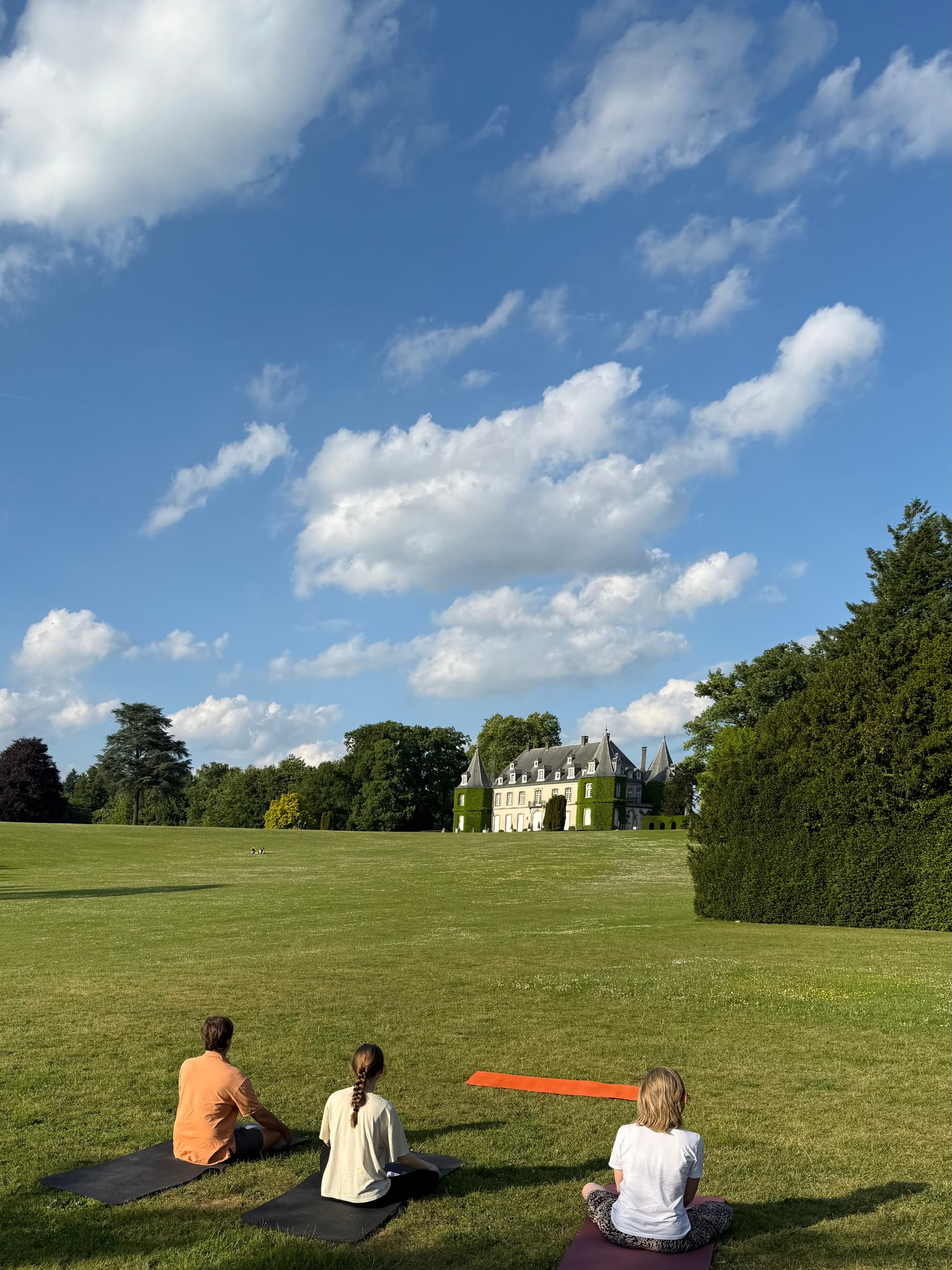 Château de la Hulpe — lieu de séance Yoga Synergy